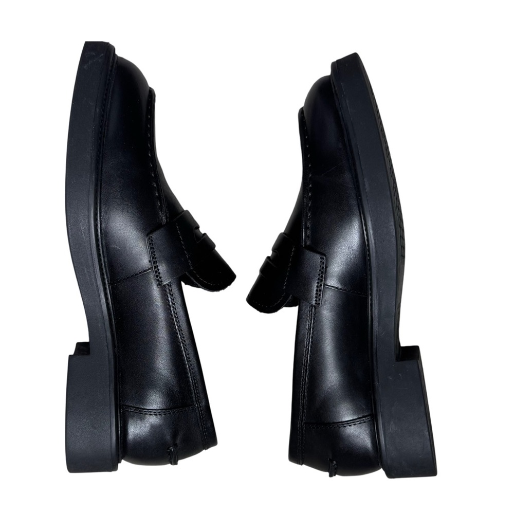 Vagabond Black Leather Alex W Loafers, 38 - Picture 8 of 10